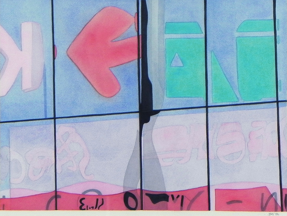 NY Times Square Reflections Series, No. 19, 2006